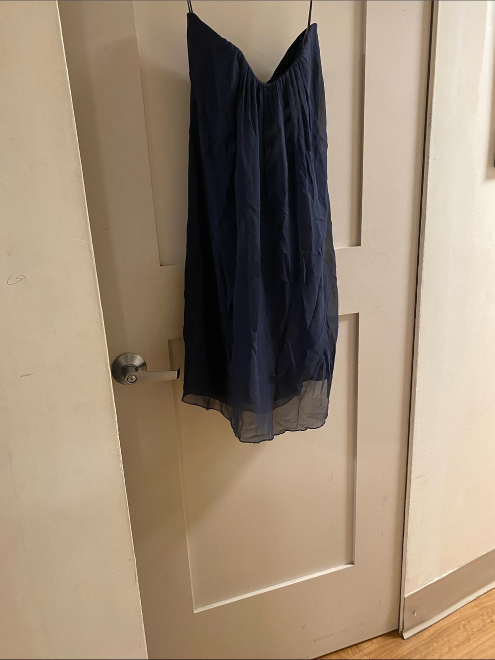 Alice + Olivia Navy Blue Mini Slip Dress